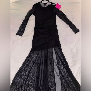 Elegant Black Evening Dress